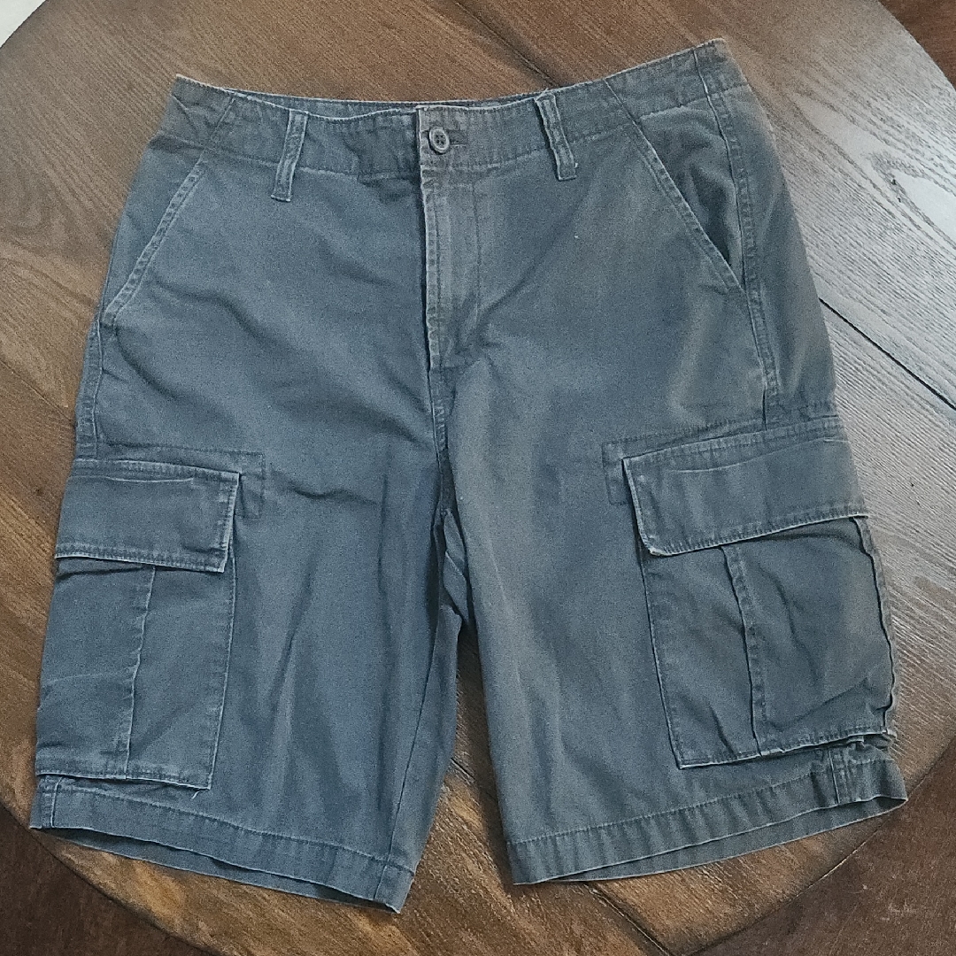 Old Navy Men's Cargo Shorts In Slate Blue Gray